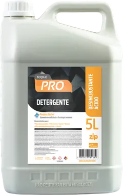 Detergente Desincrustante Ácido Toque Pro 5L
